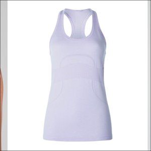 Lululemon Swiftly Tech Racerback Tank, Size 8, Heathered lilac